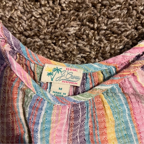 J. Crew beachwear coverup dress size medium - Picture 4 of 6